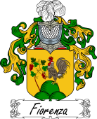 Araldica Italiana Coat of arms used by the Italian family Fiorenza