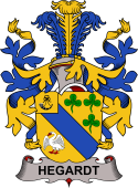 Swedish Coat of Arms for Hegardt