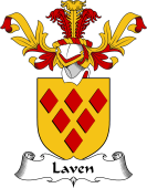 Coat of Arms from Scotland for Laven