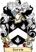 English or Welsh Family Coat of Arms (v.23) for Gervis (Worcestershire and Isle of Ely)