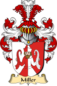 v.23 Coat of Family Arms from Germany for Miller