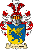 v.23 Coat of Family Arms from Germany for Hartmann