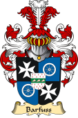 v.23 Coat of Family Arms from Germany for Barfuss