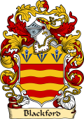 English or Welsh Family Coat of Arms (v.23) for Blackford (London and Dorchester)