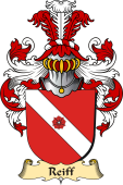 v.23 Coat of Family Arms from Germany for Reiff