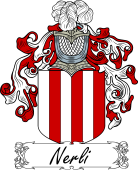 Araldica Italiana Coat of arms used by the Italian family Nerli