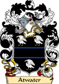 English or Welsh Family Coat of Arms (v.23) for Atwater