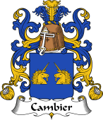 Coat of Arms from France for Cambier