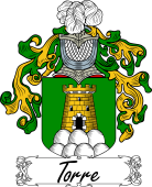 Araldica Italiana Coat of arms used by the Italian family Torre