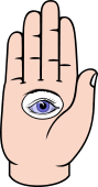 Hand 70 Surmounted by Eye