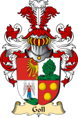 v.23 Coat of Family Arms from Germany for Goll