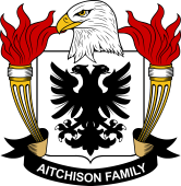 Coat of arms used by the Aitchison family in the United States of America