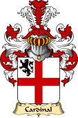 French Family Coat of Arms (v.23) for Cardinal