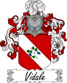 Araldica Italiana Coat of arms used by the Italian family Vidale