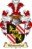 v.23 Coat of Family Arms from Germany for Weidenthal