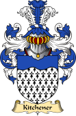 English Coat of Arms (v.23) for the family Kitchener