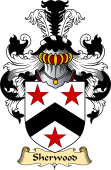 English Coat of Arms (v.23) for the family Sherwood