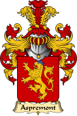 French Family Coat of Arms (v.23) for Aspremont