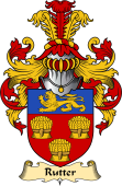 English Coat of Arms (v.23) for the family Rutter