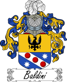 Araldica Italiana Coat of arms used by the Italian family Baldini
