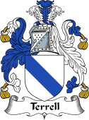 English Coat of Arms for the family Terrell