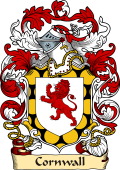 English or Welsh Family Coat of Arms (v.23) for Cornwall