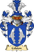 English Coat of Arms (v.23) for the family Colston