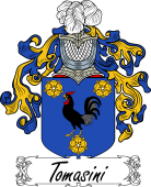 Araldica Italiana Coat of arms used by the Italian family Tomasini