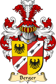 v.23 Coat of Family Arms from Germany for Berger