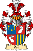 v.23 Coat of Family Arms from Germany for Ort