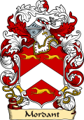 English or Welsh Family Coat of Arms (v.23) for Mordant (or Morant Ref Berry)