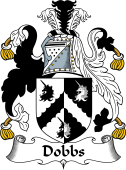 English Coat of Arms for the family Dobbs or Dobbes