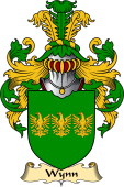Welsh Family Coat of Arms (v.23) for Wynn (of Gwydir, Caernonfonshire)