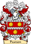 English or Welsh Family Coat of Arms (v.23) for Pearson