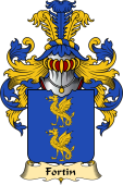 French Family Coat of Arms (v.23) for Fortin I