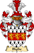 English Coat of Arms (v.23) for the family Blithe or Blythe
