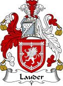 Irish Coat of Arms for Lawder or Lauder