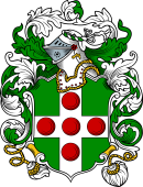 English or Welsh Coat of Arms for Greenville (Stowe, Bucks, 1634)