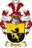 v.23 Coat of Family Arms from Germany for Renner