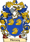 English or Welsh Family Coat of Arms (v.23) for Horsey (Dorsetshire)