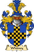 English Coat of Arms (v.23) for the family Whitney