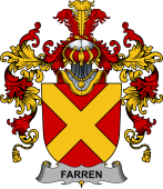 Irish Family Coat of Arms (v.25b) Farren or O'Farren