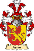 v.23 Coat of Family Arms from Germany for Asten