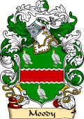 English or Welsh Family Coat of Arms (v.23) for Moody (or Moodye Wiltshire)