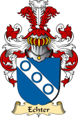 v.23 Coat of Family Arms from Germany for Echter