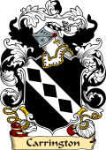English or Welsh Family Coat of Arms (v.23) for Carrington (Cheshire)