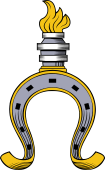 Horseshoe Ensigned-Torch