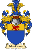 English Coat of Arms (v.23) for the family Markham