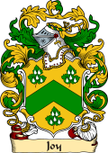 English or Welsh Family Coat of Arms (v.23) for Joy (Benefield, Northamptonshire)