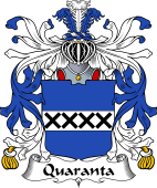 Italian Coat of Arms for Quaranta